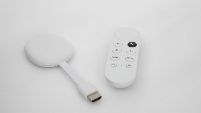Google Chromecast avec Google TV - 4K - HDR10/10+ - WiFi Bluetooth - HDMI - Télécommande vocale - 