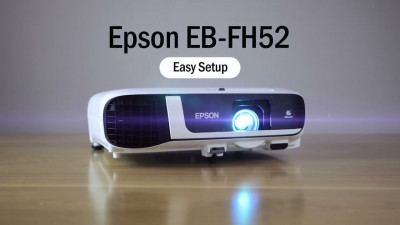 Epson EB-FH52 - Vidéoprojecteur professionnel 3LCD - Full HD 1080p - 4000 Lumens