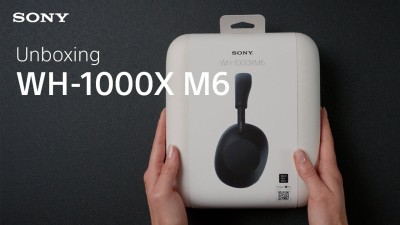 SONY WH-1000XM6 Casque sans-Fil Bluetooth à réduction de Bruit, Son Hi-Res Unique, 30h Autonomie