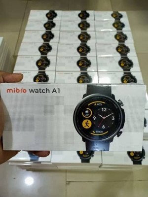 XIAOMI MIBRO A1 Smartwatch Noir avec Bracelet Noir