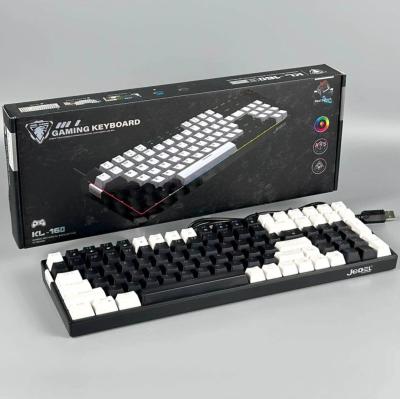 JEDEL KL-160 - CLAVIER GAMING MÉCANIQUE FILAIRE - BLUE SWITCH - RGB LIGHTING - 90% - QWERTY