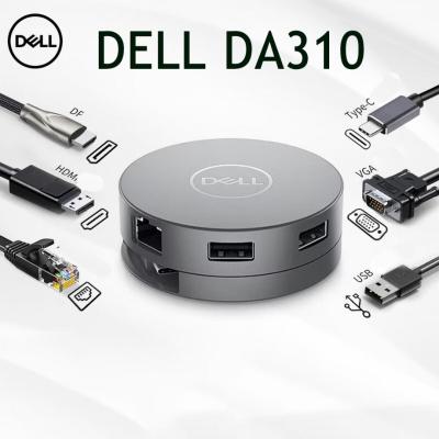 DELL DA310 - ADAPTATEUR MOBILE USB-C - 7 PORTS - 90W - MULTI-ÉCRANS - USB-C