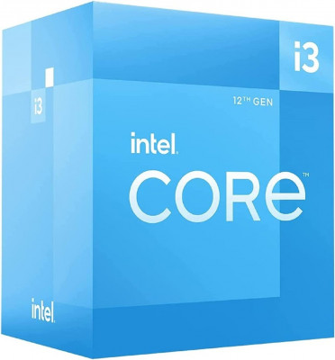 Processeur Intel Core i3-12100F - Quad- Core - 3.3 GHz - 4.3 GHz -  8-Threads Socket 1700