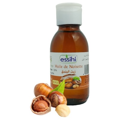 Huile de Noisette Pressée à Froid Pure et 100% naturel Sans Additifs 100ml