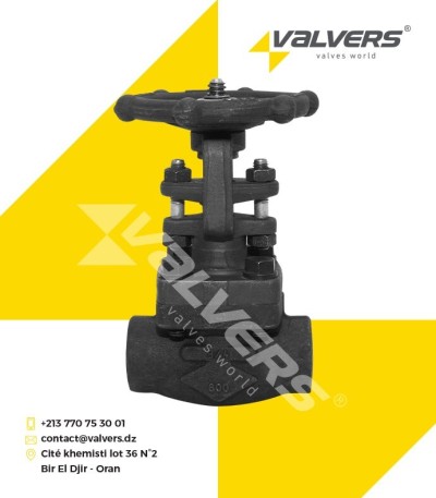 Vanne à opercule forgée