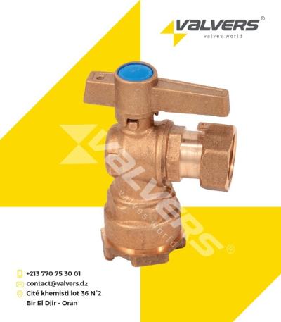 VANNE DE BRANCHEMENT ÉQUERRE