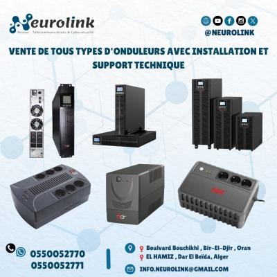 VENTE DE TOUS TYPES D'ONDULEURS AVEC INTALLATION ET SUPPORT TECHNIQUE