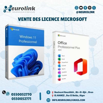 Vente des licence microsoft