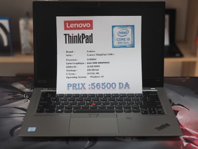 Lenovo ThinkPad T490 s RAM16 GO/256 SSD