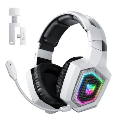 CASQUE ONIKUMA GT806 WHITE WIRELESS