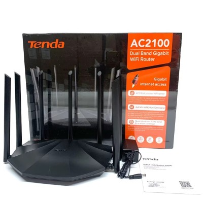 ROUTEUR TENDA AC23 AC2100 GIGABIT DUAL BAND 7 ANTENNES