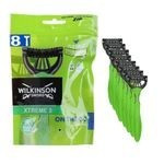 Wilkinson Pack de 08 Rasoirs - Sword Streme 3 Eco Green