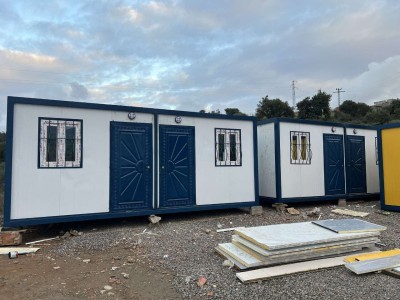 cabine préfabriqué 02 Chambres saharienne 3/6