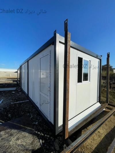 Chalet Cabine 3x7 séparée en ipe 100mm