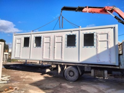 Cabine préfabriqué chambre ou bureau studio ou F2 3X6 3X9 3X12