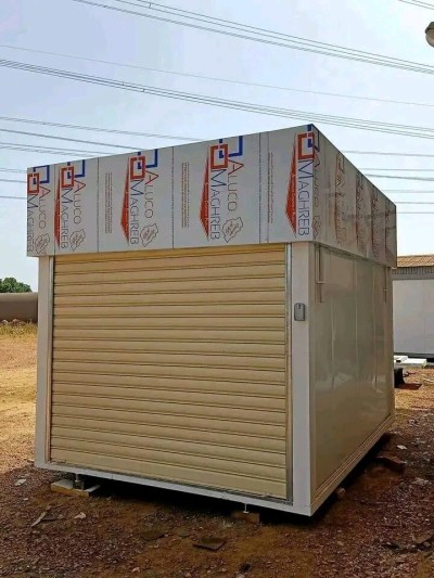 Kiosque commercial streetfood fast-food crêpes