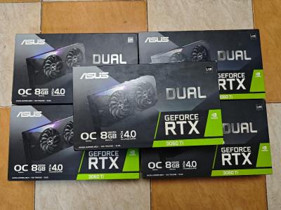 RTX 3060TI 8GB GDDR6 OC ASUS DUAL 