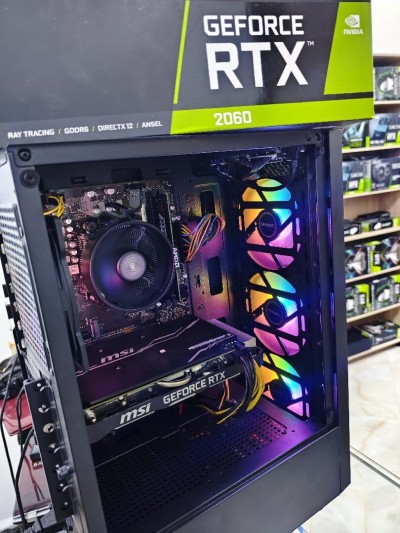 PC GAMER ( RYZEN 5 3600 +RTX 2060 12GB + 16GB + 256GB SSD) 