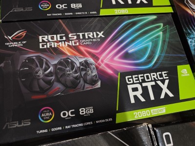 RTX 2080 SUPER ASUS ROG STRIX OC (متوفرة في تجميعات بسعر أفضل )