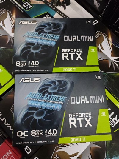 RTX 3060TI 8GB OC ASUS DUAL MINI (متوفرة مع تجميعات بسعر أفضل)