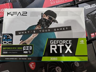 RTX 3060 12GB KFA2 OC 