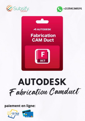 Logiciel de creation graphique Suite Autodesk : AUTOCAD/3dsMax/revit/robot...