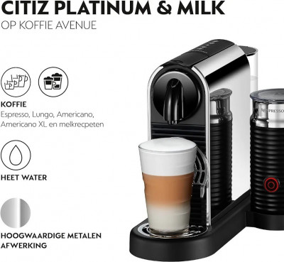 Magimix Nespresso  Citiz Milk Chrome