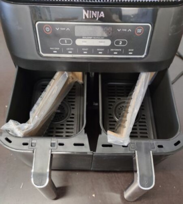 Ninja Foodi Dual Zone Airfryer Digital,7.6 litre 