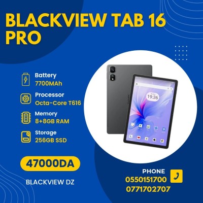 Blackview TAB 16 PRO  8GB/256GB  11-INCH  7700mAh