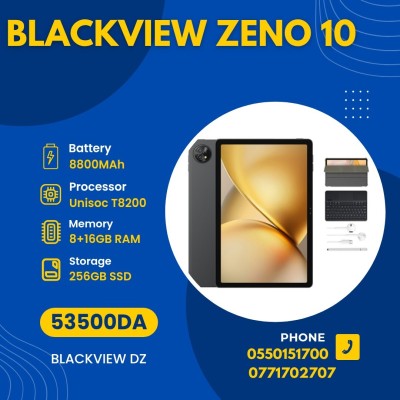 BLACKVIEW ZENO 10  8GB+16GB/256GB   8800mAh+ACCESOIRES