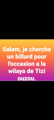 billiard-cherche-billard-et-babyfoot-pour-loccasion-freha-tizi-ouzou-algerie