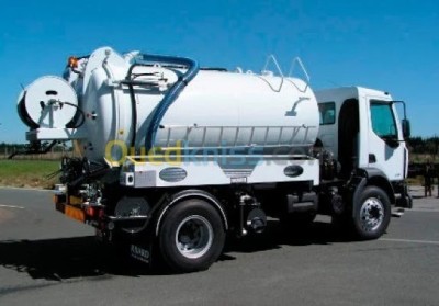 بناء-و-أشغال-camion-vidanger-deboucheur-السنية-وهران-الجزائر