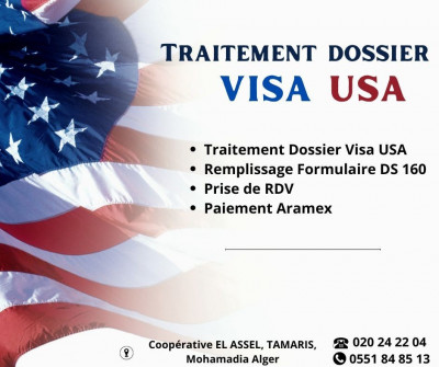 Traitement dossier Visa USA 