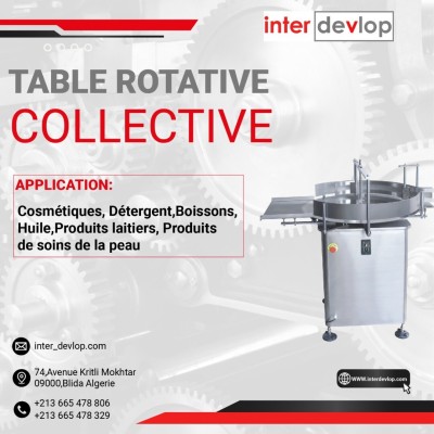TABLE COLLECTIVE ROTATIVE