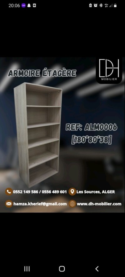 closets-arrangement-armoire-etagere-bir-mourad-rais-alger-algeria
