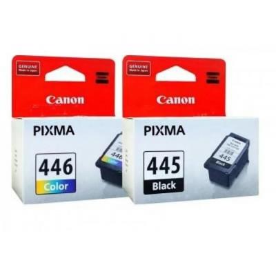 Canon Cartouches d'encre PG-445 Noir + CL-446 Tri-Color