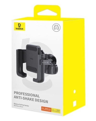 BASEUS GOTRIP SERIES - SUPPORT VOITURE - PROFESSIONNEL - ANTI SHAKEN - FLEXIBLE - SOLIDE - NOIR