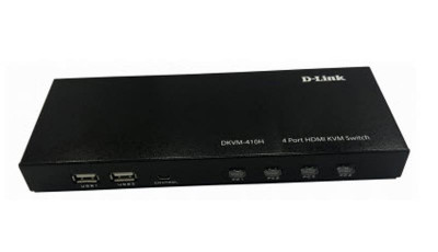 D-Link Switch DKVM-410H Avec HDMI - USB Ports 4 - Port KVM