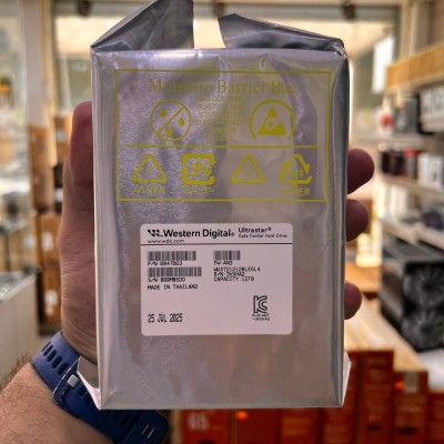 WD ULTRASTAR 12TO - DATA CENTER DISQUE HDD 3.5" - 7200 RPM - SATA III 6GB/S - 512MB -WUS721212BLE6L4