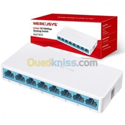 Mercusys 8 Ports 10/100 Mbps Concentrateur