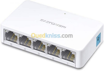 Mercusys 5-Port 10/100Mbps Desktop Switch Commutateur Réseau Fast Ethernet Blanc