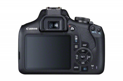 Canon EOS 2000D - Reflex 24.1 MP - Ecran LCD 3" - Full HD - Wi-Fi - NFC + Objectif EF-S 18-55 Mm