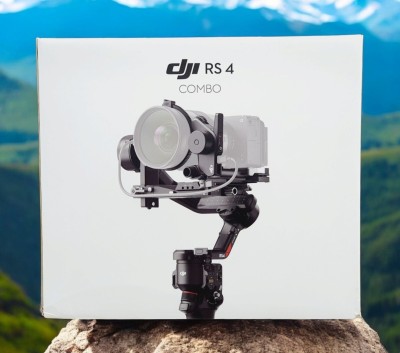 DJI RS4 COMBO STABILISATEUR APPAREIL PHOTO - FOCUS PRO - BLUETOOTH - TACTILE OLED -3KG MAX-TRÉPIED