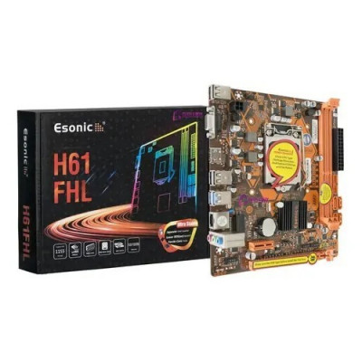 Esonic Motherboard H61-FHL For Core 2nd/3th Generation I3/I5/I7 Processor
