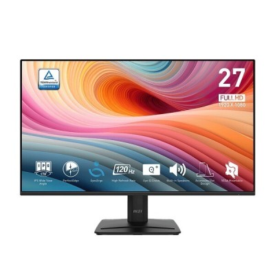ECRAN MSI PRO MP275 E2 - 27" FULL HD - DALL IPS - 120HZ -1MS - HDMI/DP - ADAPTIVE-SYNC -VESA- BLACK