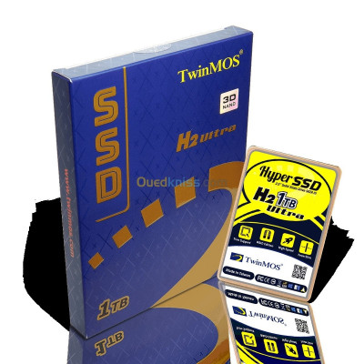 TWINMOS 1TB 2.5" SATA3 SSD 580Mb 550Mb S