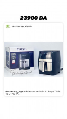 Friteuse sans huile Air Frayer TIREX 6,5 L 1700 W 