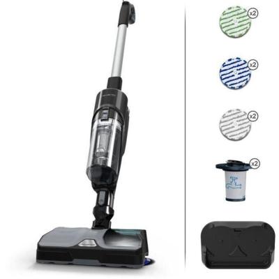 Aspirateur balai ROWENTA LAVEUR 2EN1 SANS FIL X-COMBO GZ3039WO-60MIN AUTONOMIE- 215W