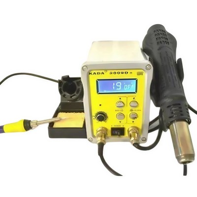 Station à Air chaud KADA 2009 D+ 2-en-1 Air chaud + Fer à souder