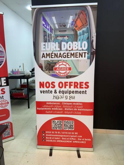 banner roll up personnalisé 